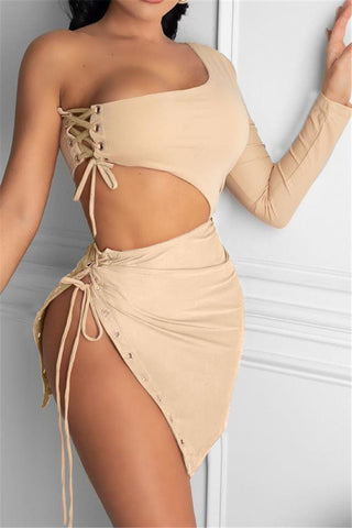 Sidepiece Skirt set